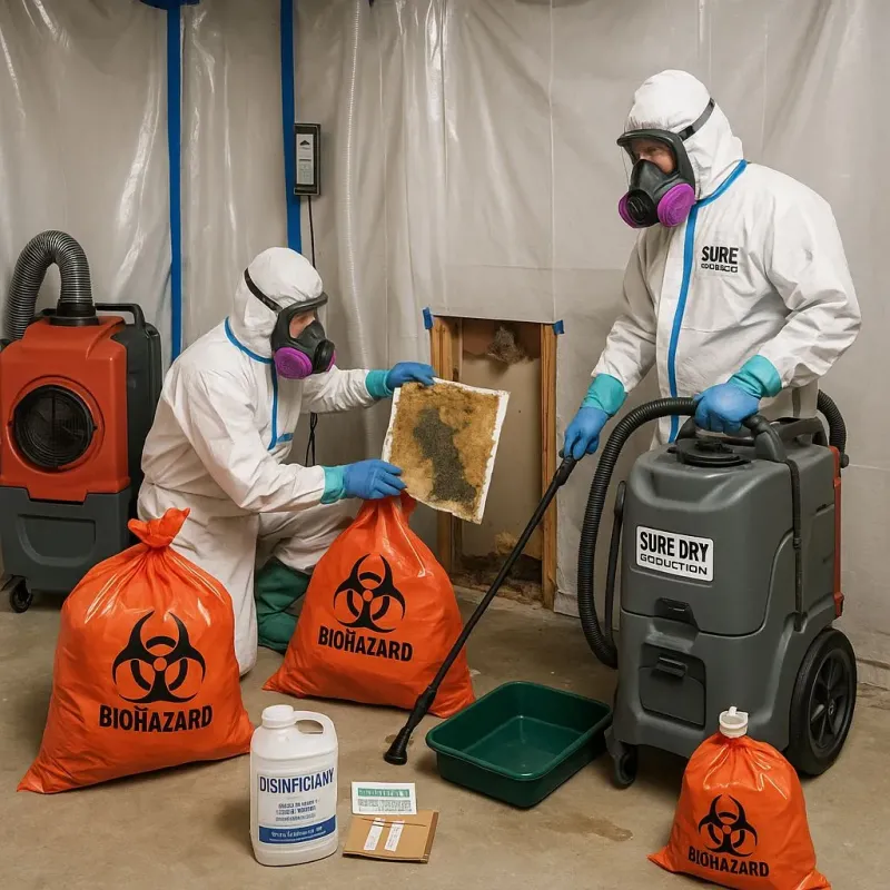 Contaminated Water Handling Protocols process in Robertson County, TN