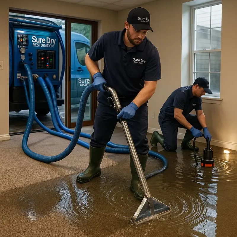 Water Extraction and Removal process in Robertson County, TN